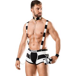 Sexy Sträflingskostüm für Männer S-L