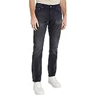 Calvin Klein Black Cotton Jeans & Pant