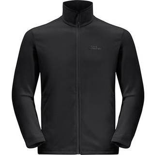 Fleecetrøje til herre - Jack Wolfksin Taunus FZ M - Sort - XL
