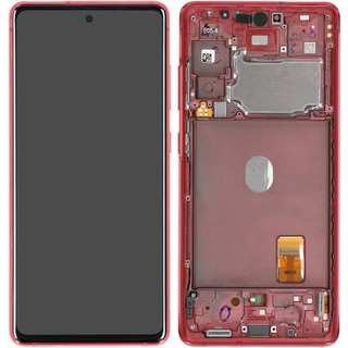 Rød Samsung Galaxy S20 FE LCD-skærm