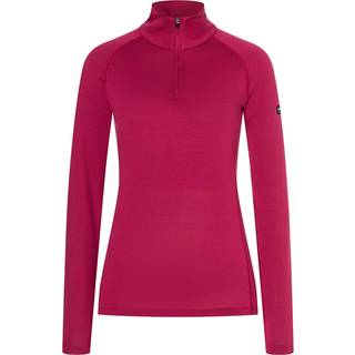 super.natural Women's Arctic230 Zip 1/4 Sangria, XS
