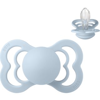 BIBS Supreme Sut - Str. 2 - Silikone - Baby Blue