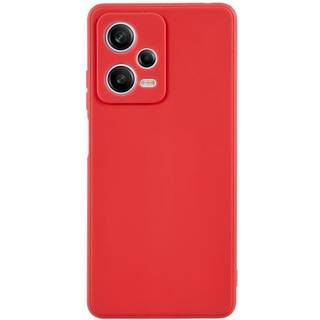 Xiaomi Redmi Note 12 Pro (5G) Fleksibelt Plastik Bagside Cover - Rød