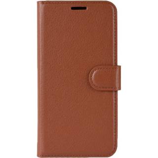 Samsung Galaxy A51 (5G) Litchi Læder Cover m. Pung - Brun
