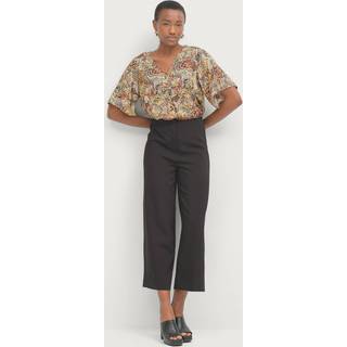 Soaked In Luxury Slcorinne Wide Pants Bukser 30407013 Black (LARGE)