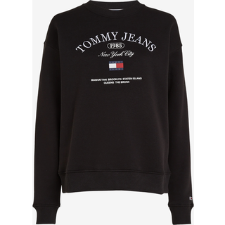 Tommy Hilfiger Relax lux dame sweatshirt - Sort - Str. M - Modish.dk