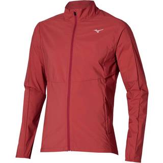 Mizuno Premium Warm Running Jacket Men - Red, Size S - red