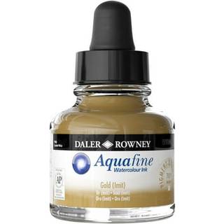 Aquafine Watercolor Ink Gold Imit