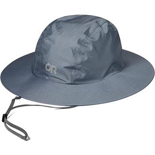 Outdoor Research Men's Helium Rain Brim Hat Slate, L/XL
