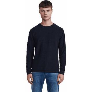 Gabba - Lamp O-neck Knit - Sweatshirts og trøjer til herre - Navy Mel - S