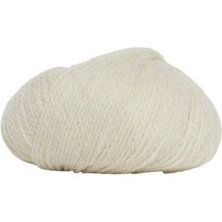 Hjertegarn Hjerte Fine Highland Wool - 100 % fin Uld Hvid 0100