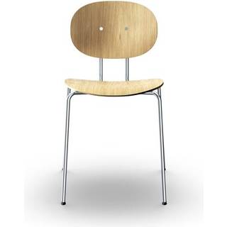 Sibast Furniture Piet Hein Spisebordsstol Krom Egetræ