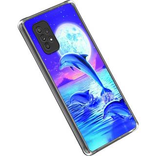 Samsung Galaxy A23 / A23 (5G) Fleksibelt Cover i TPU Plast - Delfiner