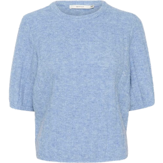 Gestuz Alphagz Ss Tee Noos Strik 10908802 Illution Blue Melange (SMALL)