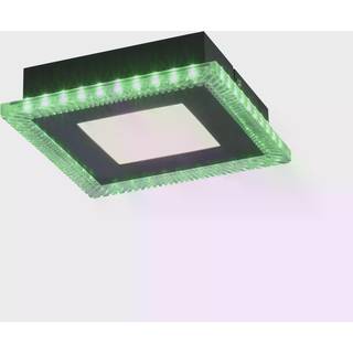 Acri LED-loftlampe CCT RGB fjernbetjening 20x20cm
