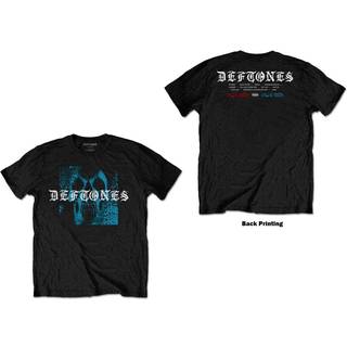 Deftones Skjorte Static Skull Unisex Black L