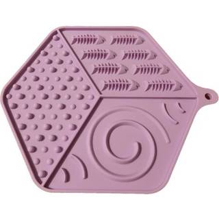 Lick Mat 15,2x18,5 cm lilla
