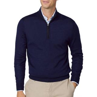 HACKETT Herren Pullover blau unifarben