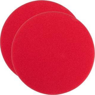 Milwaukee polerrondel 160mm rød 2stk Grov (4932492316)
