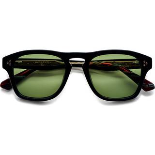Etnia Barcelona Kirk Sun BK 52 Solbriller Mænd Black - Black - 52mm