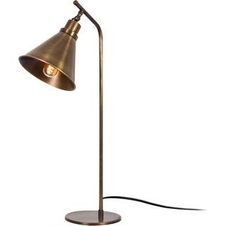 Bordlampe Sivani MR-610, antik guld, metal, højde 50 cm