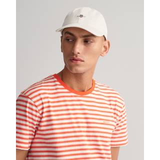 Gant Herren Cap weiß Baumwolle & Mix