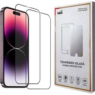 iPhone 15 Saii 3D Premium Hærdet Glas - 9H - 2 Stk.