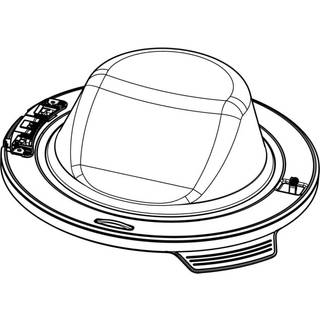 Electrolux dør, svejset, hvid 140155141363