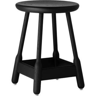Massproductions Albert barstol 50 cm Sortbejdset eg
