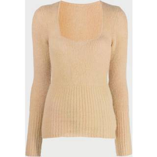 Jacquemus La Maille Dao ribbed-knit sweater - beige - M