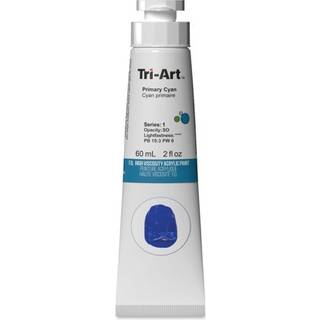 Tri-Art High Viscosity akrylfarve 60 ml Primary Cyan