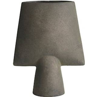 101 Copenhagen Sphere Kvadratisk vase mini Mørkegrå