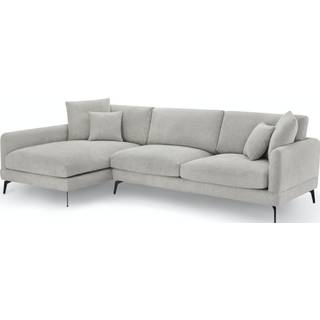 Maggie chaiselong sofa venstre vendt - grå stof