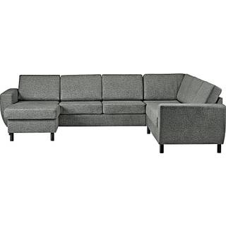 Rom Nordic vendbar hjørnesofa m. chaiselong - grøn