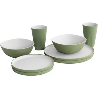 Outwell Gala 2 Person Dinner Set Shadow Green, OneSize