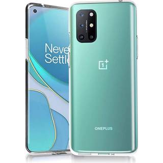 OnePlus 8 Pro Fleksibelt Plastik Bagside Cover Gennemsigtig