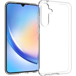 Samsung Galaxy S23 FE Fleksibel Plastik Bagside Cover - Gennemsigtig
