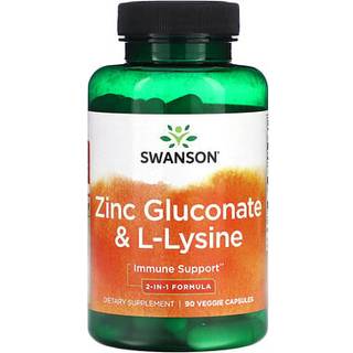 Zinkgluconat & L-Lysin - 90 kapsler