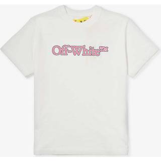 Off-White Kids Logo cotton jersey T-shirt - white - Y 8