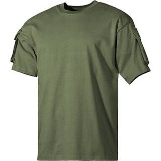 MFH Kortærmet Cargo T-Shirt Oliven