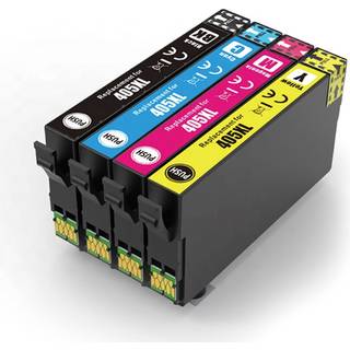 Kompatible blækpatroner Epson 405 XL - C13T05H64010, 4 stk. rabatpakke 80 ml