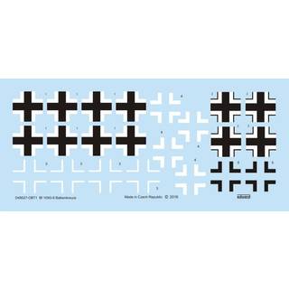 Bf 109G Balkenkreuze for Eduard