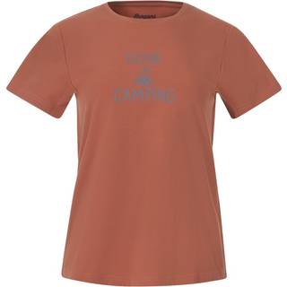Bergans Women's Graphic Tee Terracotta/Husky Blue, XS