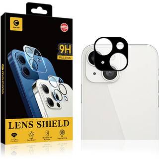 iPhone 13 MOCOLO Beskyttelsesglas til Bagside Kameralinse - Case Friendly - Sort
