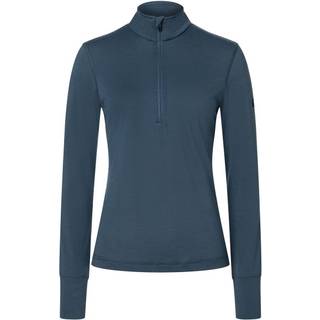 super.natural Women's Tundra 175 Quarter Zip Longsleeve Damer størrelse M farve blå