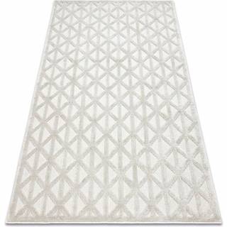Tæppe SANTO OVERRASKNING SISAL 58500 Trekanter, geometrisk beige 140x190 cm