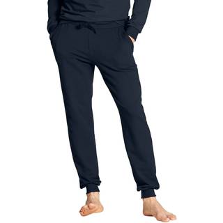 CALIDA Herren Sweatpants blau Baumwolle & Mix unifarben