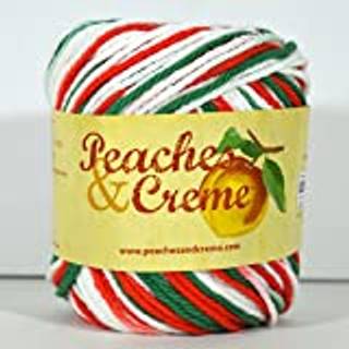 Spinrite Peaches & Creme (fl?de) Bomuldsgarn Yuletide 2 oz