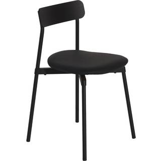 Petite Friture Fromme Bois Spisebordsstol Cuir Sort