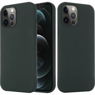 iPhone 14 Pro Max Silikone Bagside Cover - MagSafe Kompatibel - Grøn